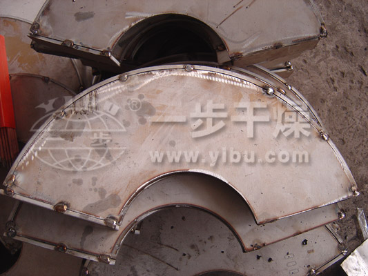 QJ系列空心槳葉干燥機(jī)制作現(xiàn)場
